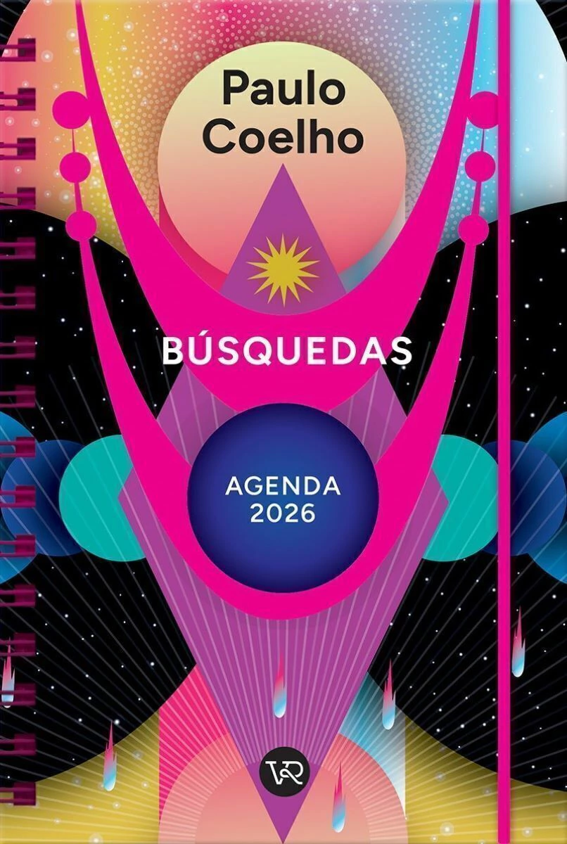 Agenda Paulo Coelho 2026 - Anillada: Busquedas / Magenta