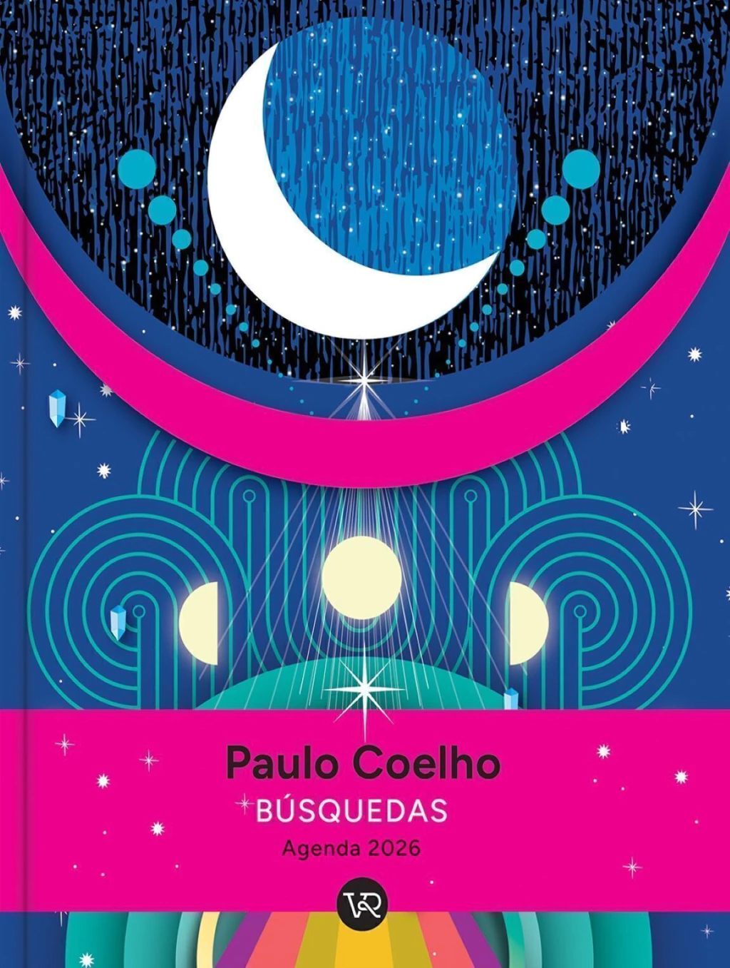 Agenda Paulo Coelho 2026 - Cartone: Busquedas / Magenta