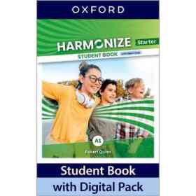 Harmonize Starter Student Book Oxford [A1] with Digital Pack (en Inglés)
