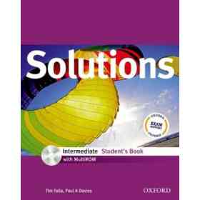 Solutions. Intermediate. Student's Book. Con Espansione Online. per Le Scuole Superiori. Con Multi-Rom (en Inglés)
