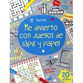 Me Divierto Con Juegos De Lapiz Y Papel