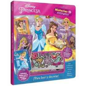 Princesas Historias Con Retratos (4 Retratos Para Apoyar O Colgar)