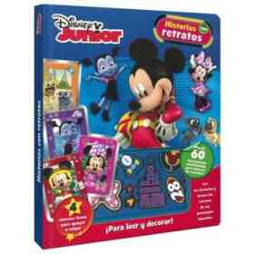 Disney Junior Historias Con Retratos (4 Retratos Para Armar)