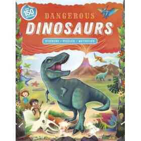 Dangerous Dinosaurs (Autumn Sticker Adventures) (en Inglés)