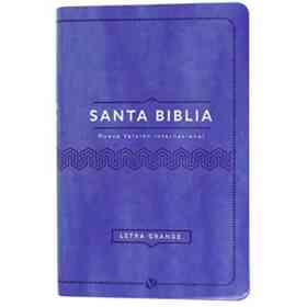 Biblia Nvi Compacta Letra Grande Lila