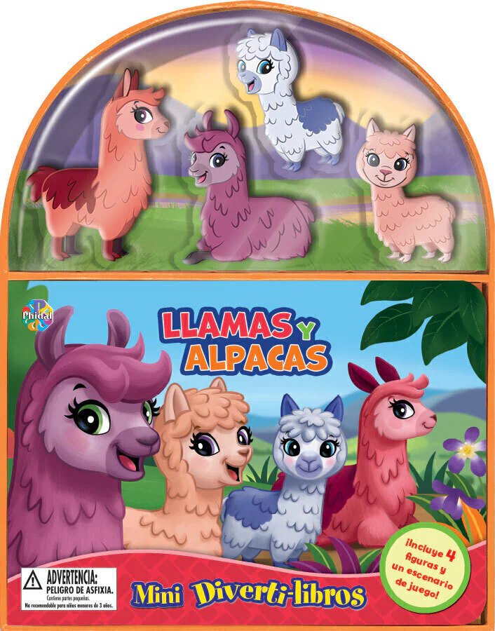 Llamas Y Alpacas - Mini Divertilibros