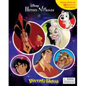 Disney Heroes Y Villanos - Diverti-Libros en librosactivos.com.ar