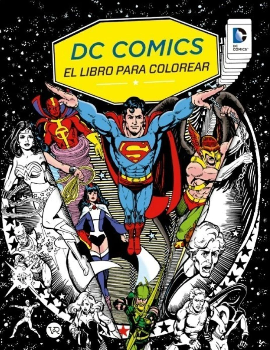 Dc Comics. El Libro Para Colorear
