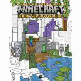 Minecraft El Libro Oficial Para Colorear: Modo Supervivencia