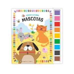 Mascotas Dedos a La Obra Colorear