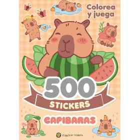 500 Stickers Capibaras