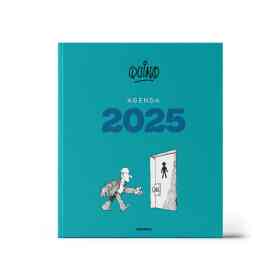 Quino 2025 Agenda Encuadernada Turquesa