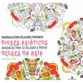 Mandalas Para Relajarse Pintando Dioses Asiaticos
