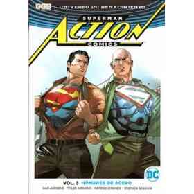 Superman Action Comics 3 Hombres De Acero