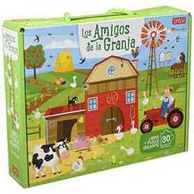 La Granja De Amigos. 30 Piezas. Con Puzzle Edic. Ilustrado (Español) (Puzle Gigante Y Libro)