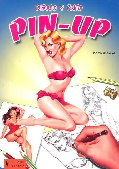 Pin - up . Dibujo Y Pinto