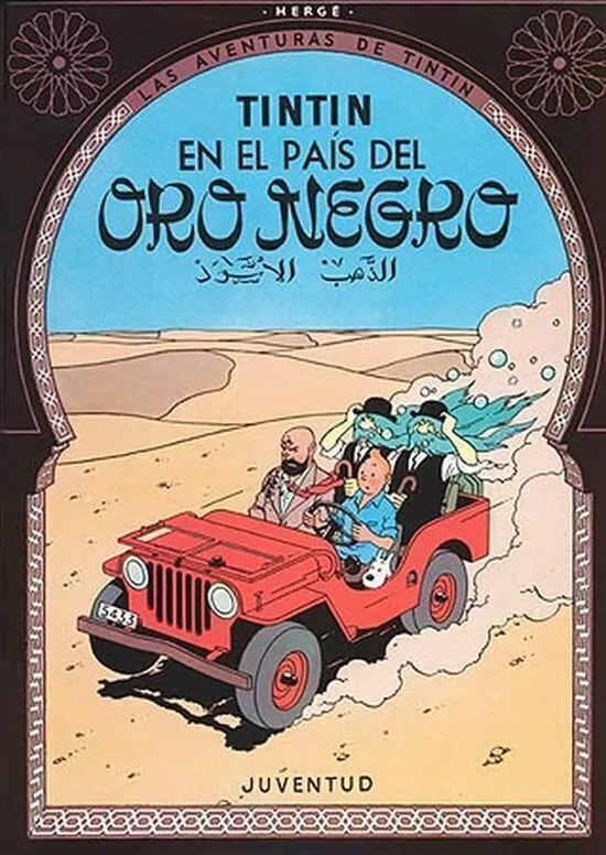 Tintin (Td) en El Pais Del Oro Negro