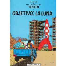 Tintin - Objetivo: La Luna - Tapa Blanda