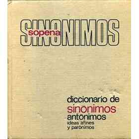 Diccionario De Sinonimos Antonimos