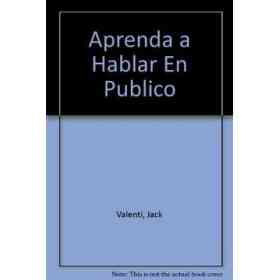 Aprenda a Hablar en Publico [N/e] [Naranja Flujo]