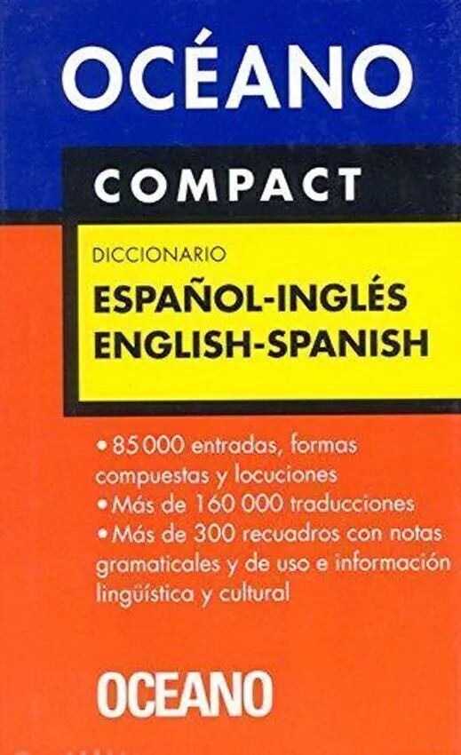 Oceano Compact Diccionario Español-Ingles English-Spanish