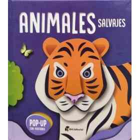 Animales Salvajes Pop-up Con Ventanas
