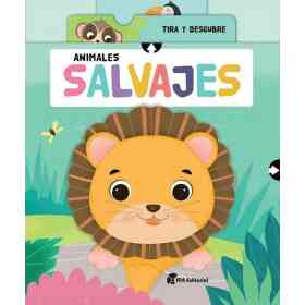Animales Salvajes -Tira Y Descubre