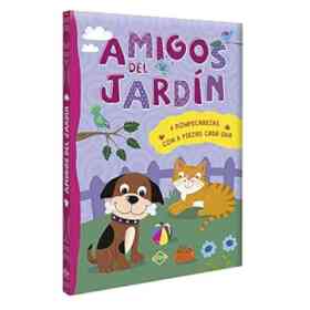 Amigos Del Jardin (4 Rompecabezas Con 6 Piezas Cada Una)