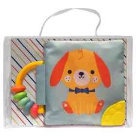 Mi Libro Suave Con Sonajero Y Mordillo: Perro