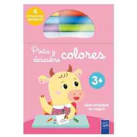 Pinta Y Descubre Colores: Vaca