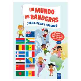 Juega Pega Y Aprende: Un Mundo De Banderas