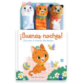 ¡Buenas Noches! Con Mis 3 Titeres De Dedos: Pequeños Amigos