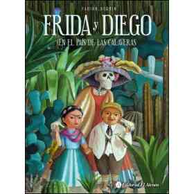Frida Y Diego en El Pais De Las Calaveras