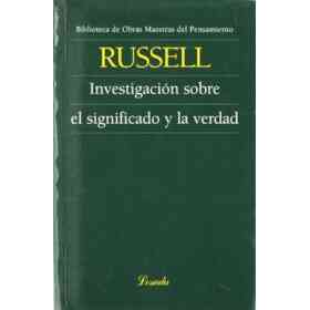 Investigacion Sobre El Significado Y La Verdad