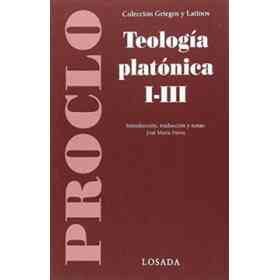 Teología Platónica I-Iii