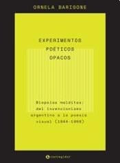 EXPERIMENTOS POETICOS OPACOS