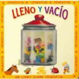 Lleno Y Vacio/full and Empty,puestos/opposites