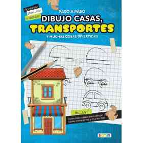Dibujo Casas Transportes Y Muchas Cosas Divertidas