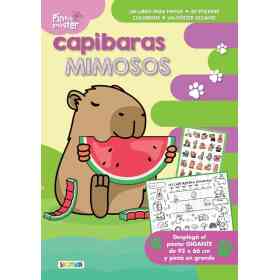 Capibaras Mimosos - Pinto Poster