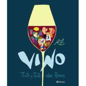 Vino Tinta Y Tinto Sobre Blanco