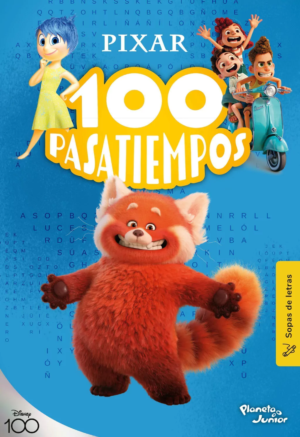100 Pasatiempos (Sopas De Letras). Pixar