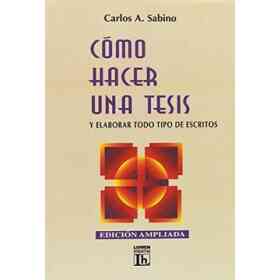 Como Hacer Una Tesis Y Elaborar Todo Tipo De Escritos