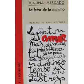 La Letra De Lo Minimo (El Escribiente)