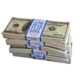 10000 Dollar Flip Book The