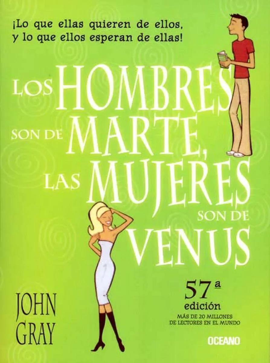 Los Hombres Son De Marte Las Mujeres Son De Venus