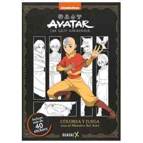 Avatar El Ultimo Maestro Del Aire (Libro Para Colorear Y De Actividades)