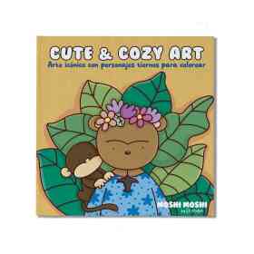Cute & Cozy Art. Arte Iconico Con Personajes Tiernos Para Colorear *Moshi Moshi*