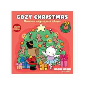 Cozy Navidad Moshi Moshi Para Colorear