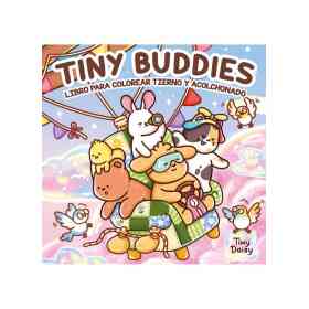 Tiny Buddies. Libro Para Colorear Tierno Y Acolchonadito
