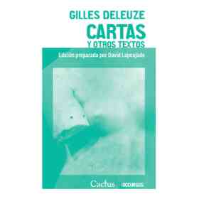 Cartas Y Otros Textos - G. Deleuze